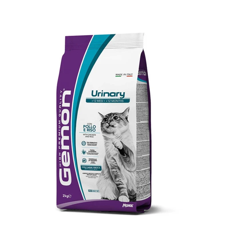 MONGE GATTO GEMON URINARY POLLO E RISO