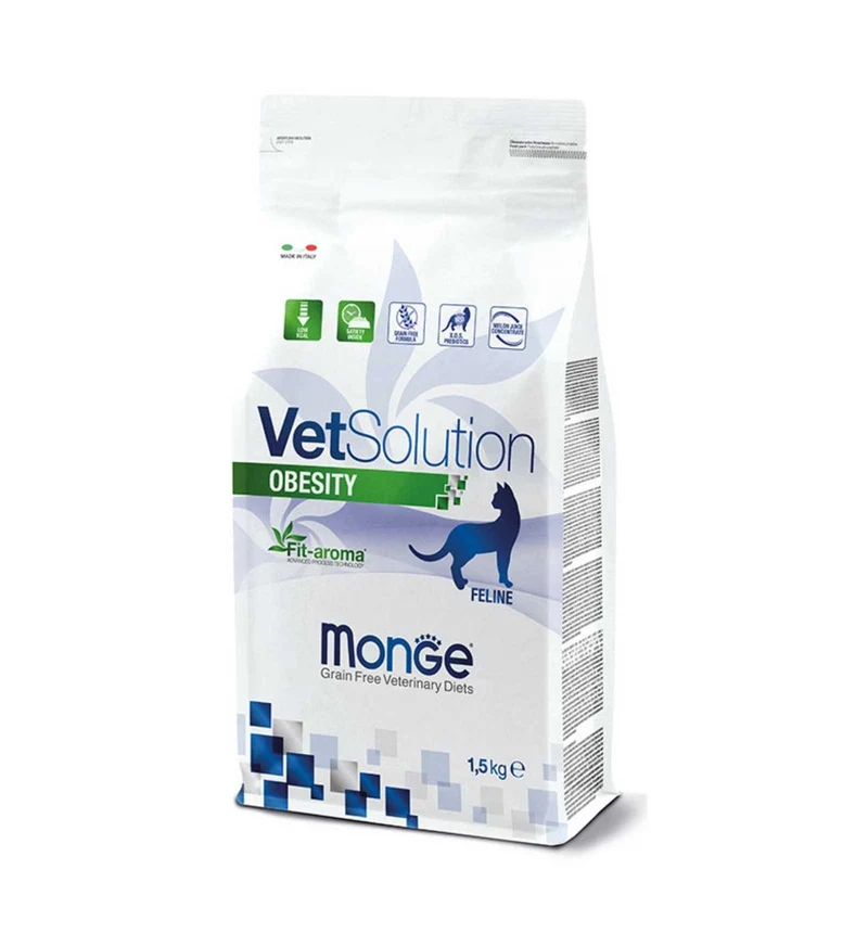 MONGE VETSOLUTION GATTO GRAIN FREE VETERINARY DIET OBESITY