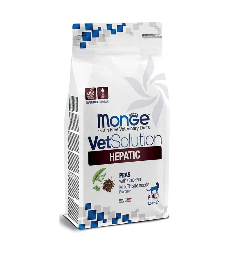 MONGE VETSOLUTION GATTO GRAIN FREE VETERINARY DIET HEPATIC