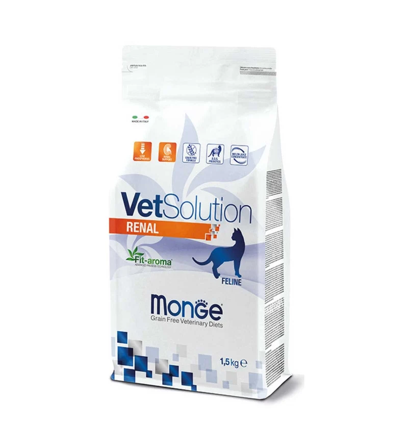 MONGE VETSOLUTION GATTO GRAIN FREE VETERINARY DIET RENAL