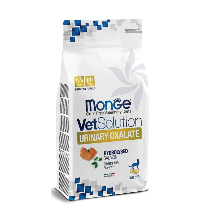 MONGE VETSOLUTION GATTO GRAIN FREE VETERINARY DIET URINARY OXALATE