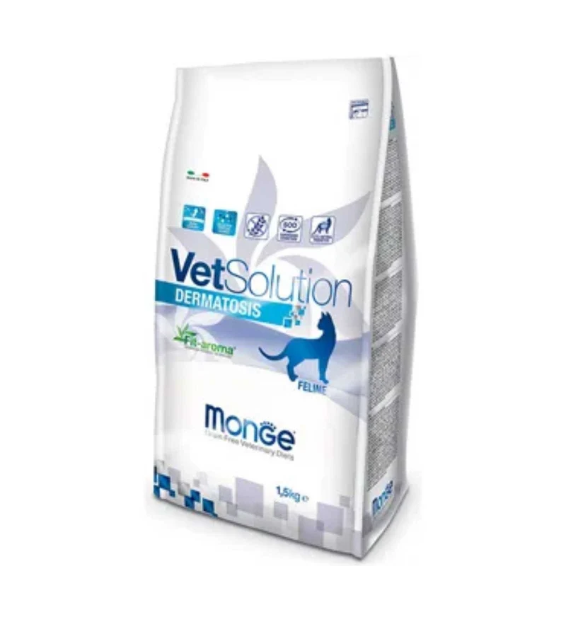 MONGE VETSOLUTION GATTO GRAIN FREE VETERINARY DIET DERMATOSIS