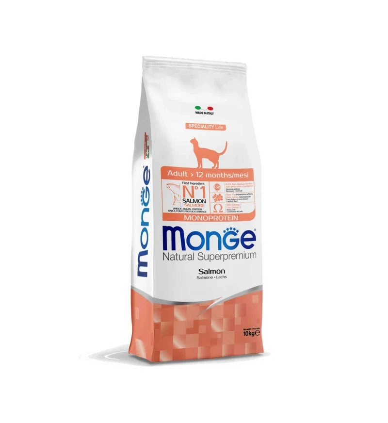 MONGE SUPERPREMIUM GATTO ADULT AL SALMONE