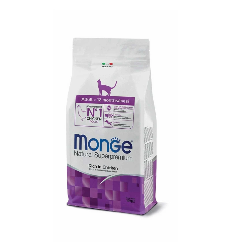MONGE SUPERPREMIUM GATTO ADULT AL POLLO