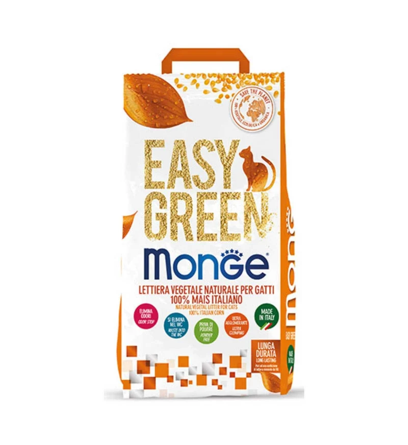 MONGE LETTIERA VEGETALE EASY GREEN MAIS