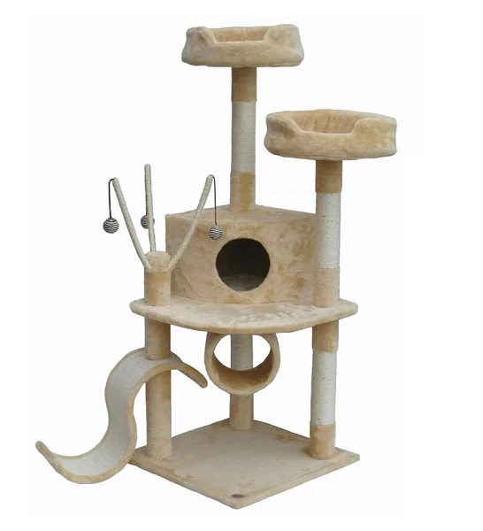Go Pet Club 55" Whiskers Cat Tree 139cm