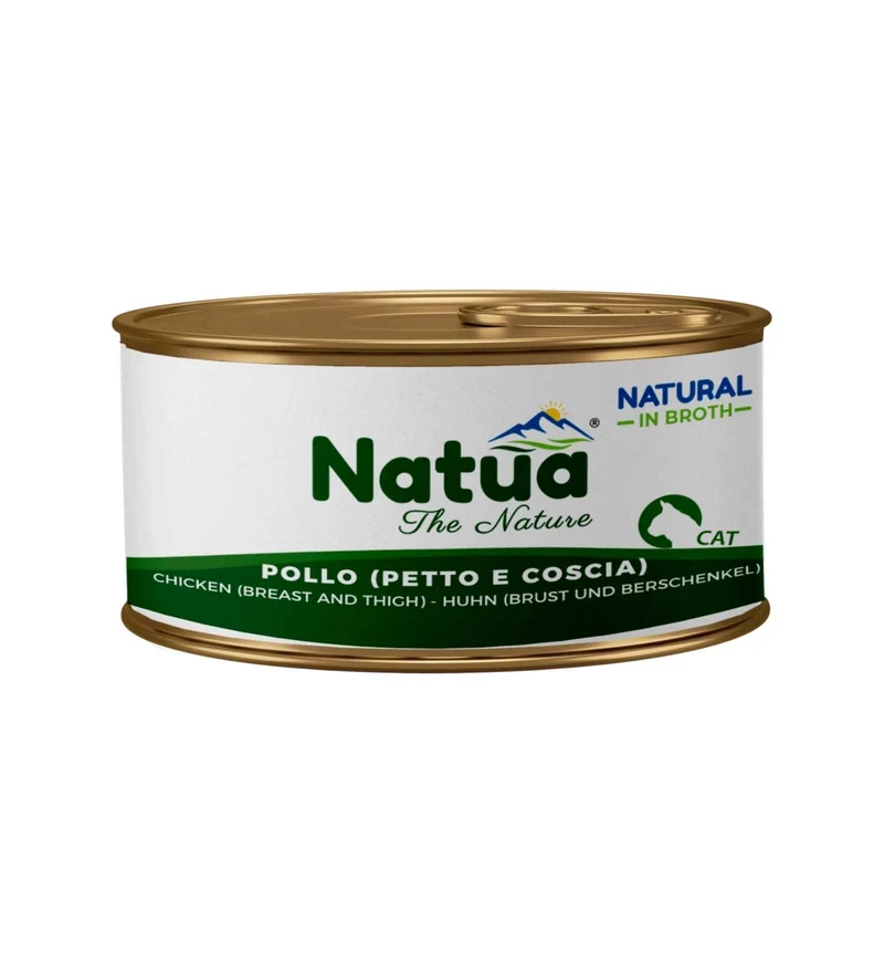 NATUA NATURAL GATTO BROTH POLLO IN LATTINA
