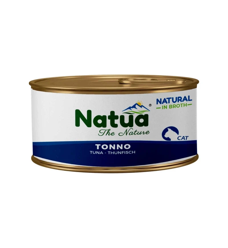 NATUA NATURAL GATTO BROTH TONNO IN LATTINA