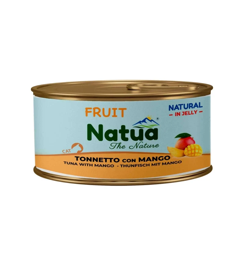 NATUA NATURAL GATTO JELLY TONNETTO CON MANGO DA 85 GR IN LATTINA