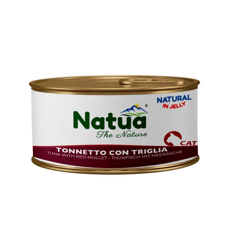 NATUA NATURAL GATTO JELLY TONNETTO CON TRIGLIA DA 85 GR IN LATTINA