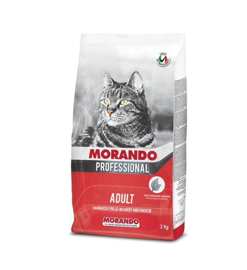 MORANDO MIGLIOR GATTO PROFESSIONAL MANZO CON POLLO DA 2 KG