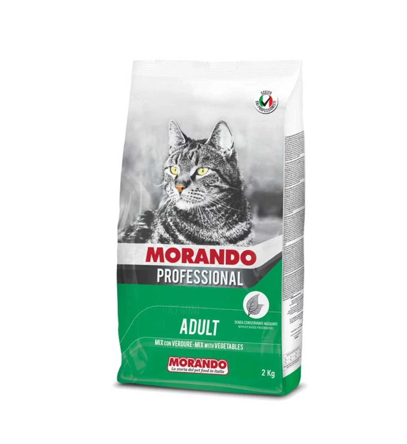 MORANDO MIGLIOR GATTO PROFESSIONAL MIX CON VERDURE DA 2 KG