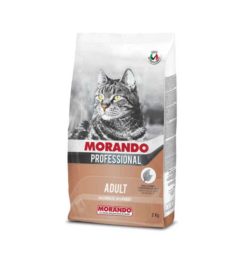 *MORANDO MIGLIOR GATTO PROFESSIONAL CONIGLIO DA 2 KG