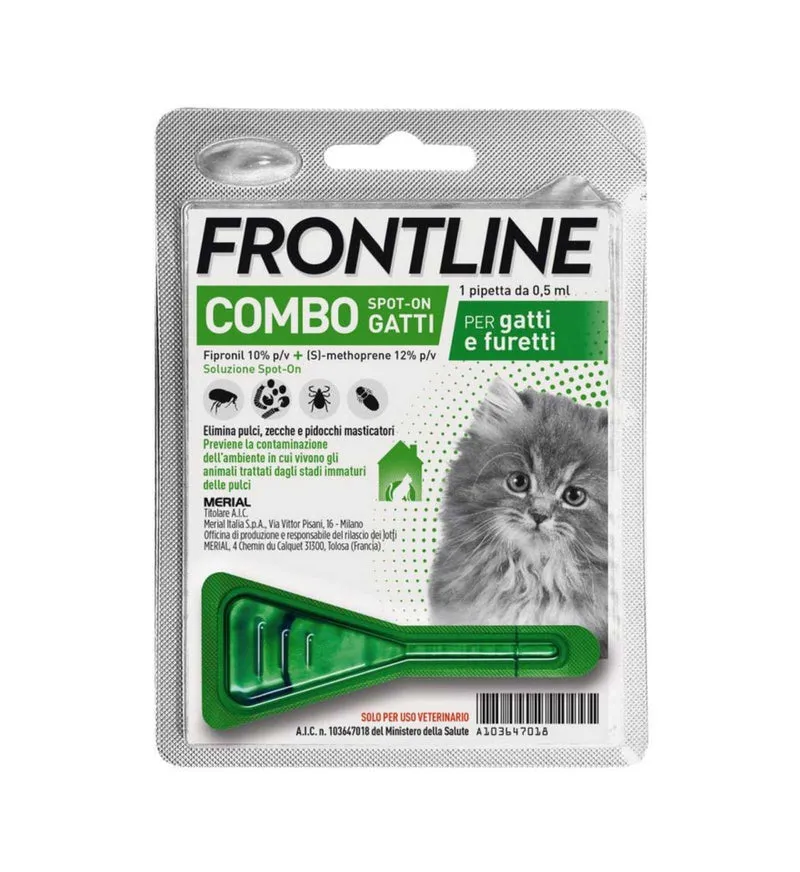 FRONTLINE COMBO GATTO ANTIPARASSITARIO GATTINO 1 PIPETTA