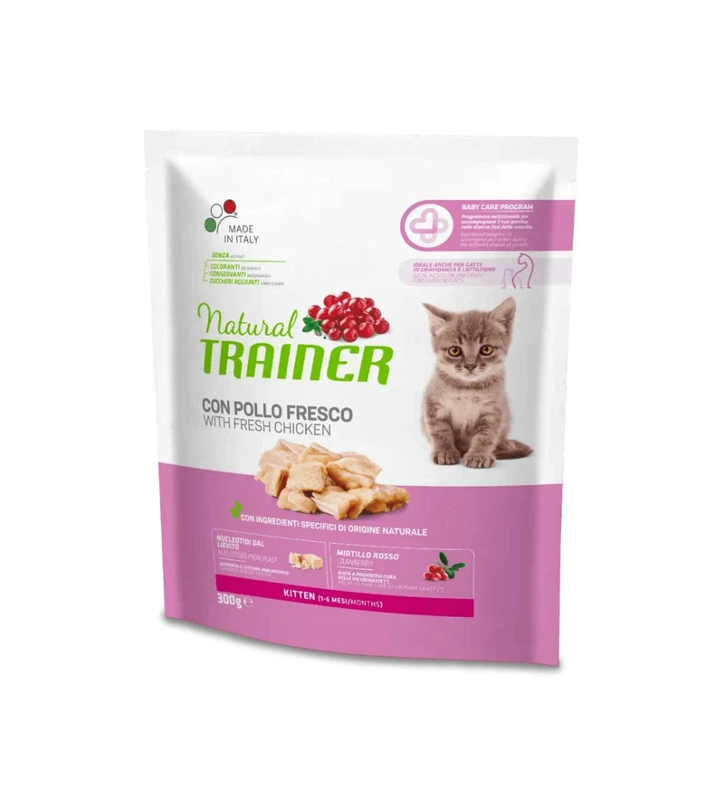 TRAINER GATTO NATURAL KITTEN POLLO FRESCO