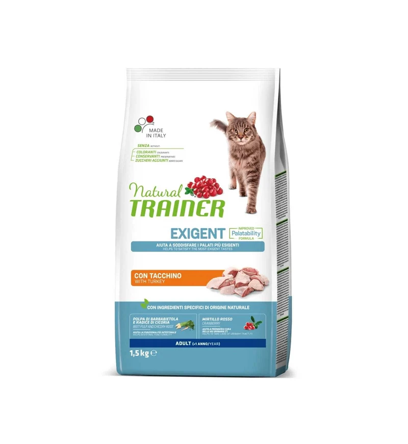 TRAINER GATTO NATURAL ADULT APPETITO DIFFICILE TACCHINO