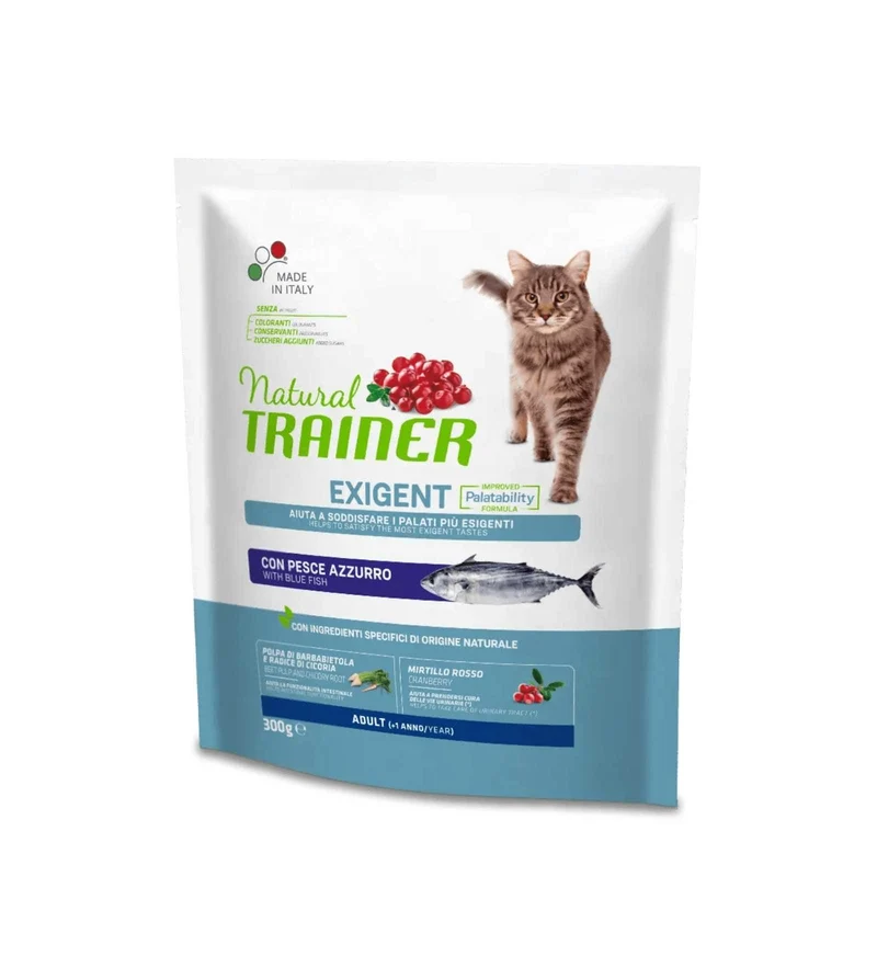 TRAINER GATTO NATURAL ADULT APPETITO DIFFICILE PESCE AZZURRO