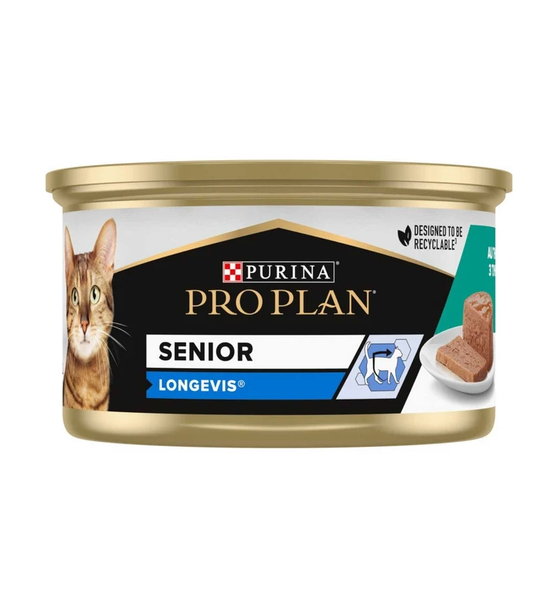 PURINA PRO PLAN GATTO ADULT 7 + AL TONNO DA 85 GR IN LATTINA
