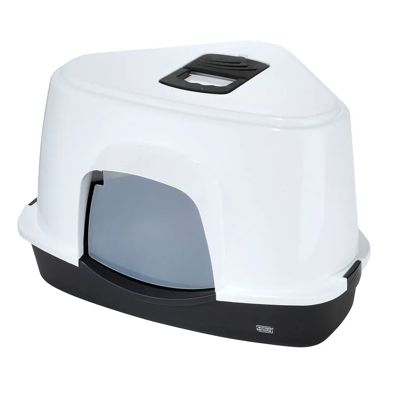 ebi Cat Toilet Prism Corner Cat Litter Box 70L