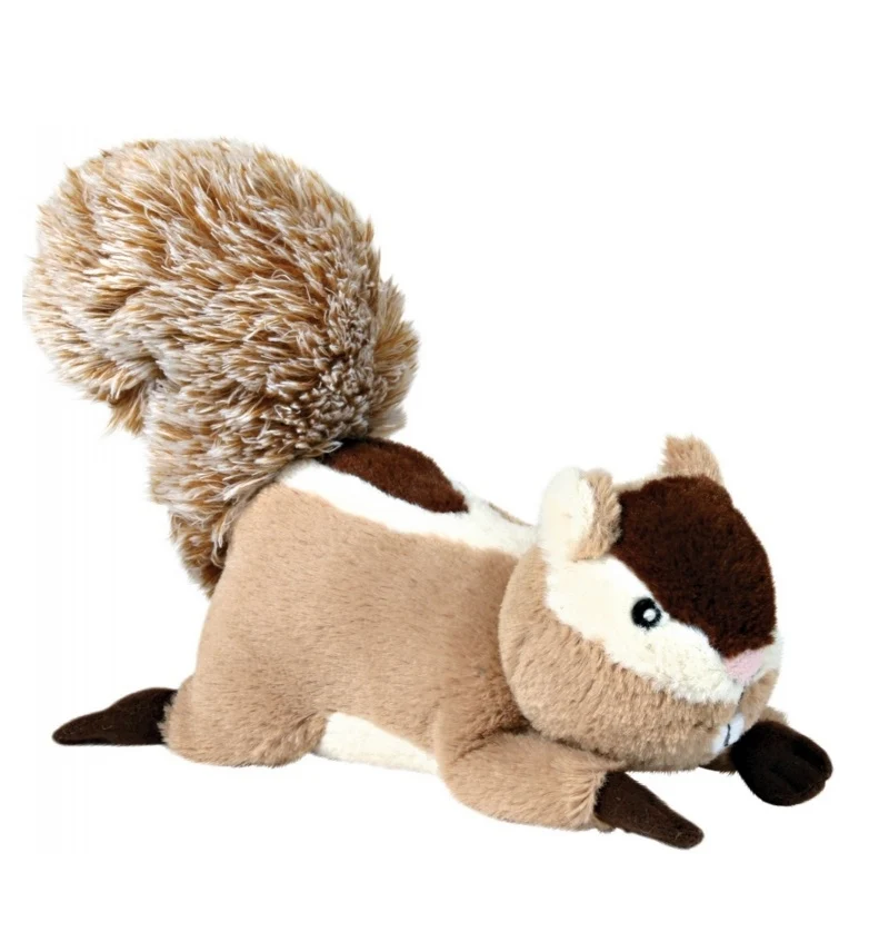 Trixie Plush Squirrel Toys for Dogs 24cm
