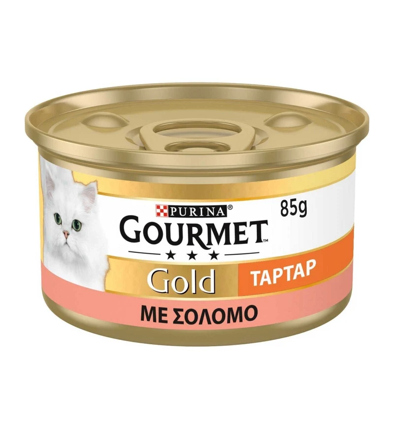 PURINA GOURMET GOLD GATTO TORTINI AL SALMONE DA 85 GR IN LATTINA