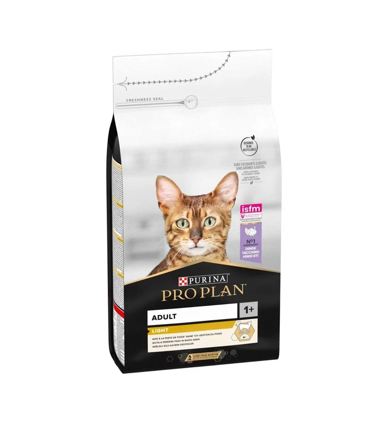 *PURINA PRO PLAN GATTO ADULT LIGHT AL TACCHINO DA 1,5 KG
