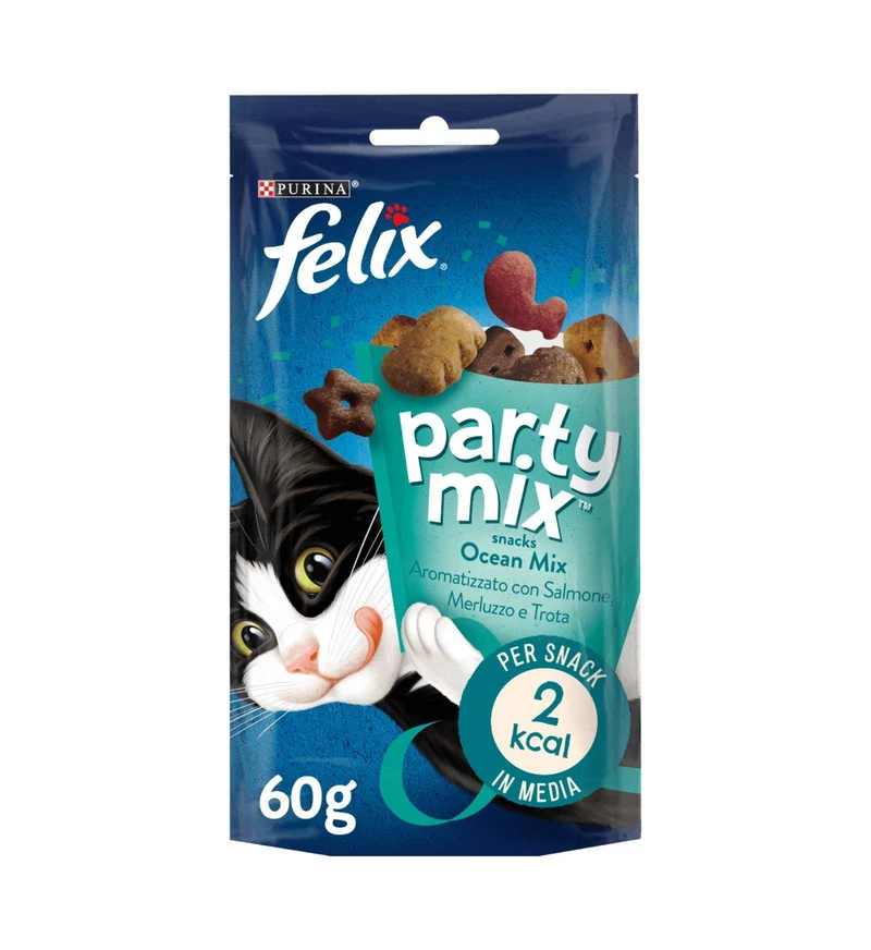PURINA FELIX SNACK GATTO PARTY MIX OCEANO DA 60 GR