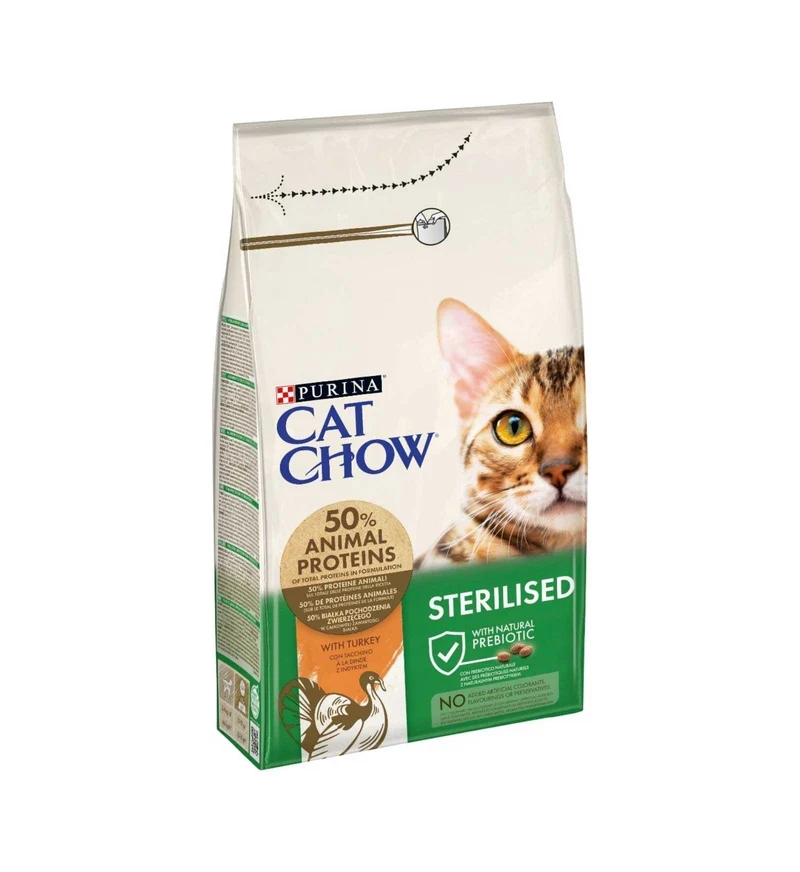 PURINA CHOW CAT GATTO ADULT STERILISED AL TACCHINO