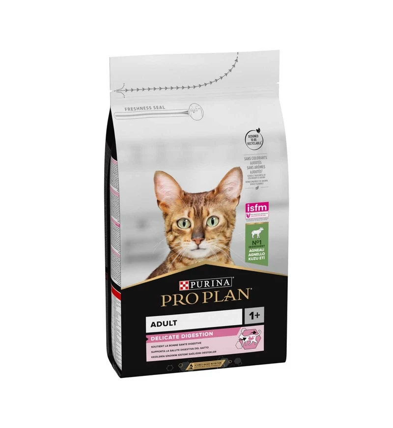 PURINA PRO PLAN GATTO ADULT DELICATE DIGESTION ALL' AGNELLO DA 1,5 KG