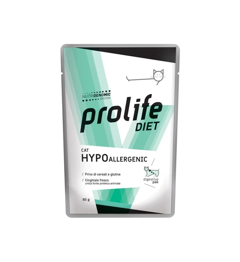 PROLIFE VETERINARY GATTO HYPOALLERGENIC DA 85 GR IN BUSTA