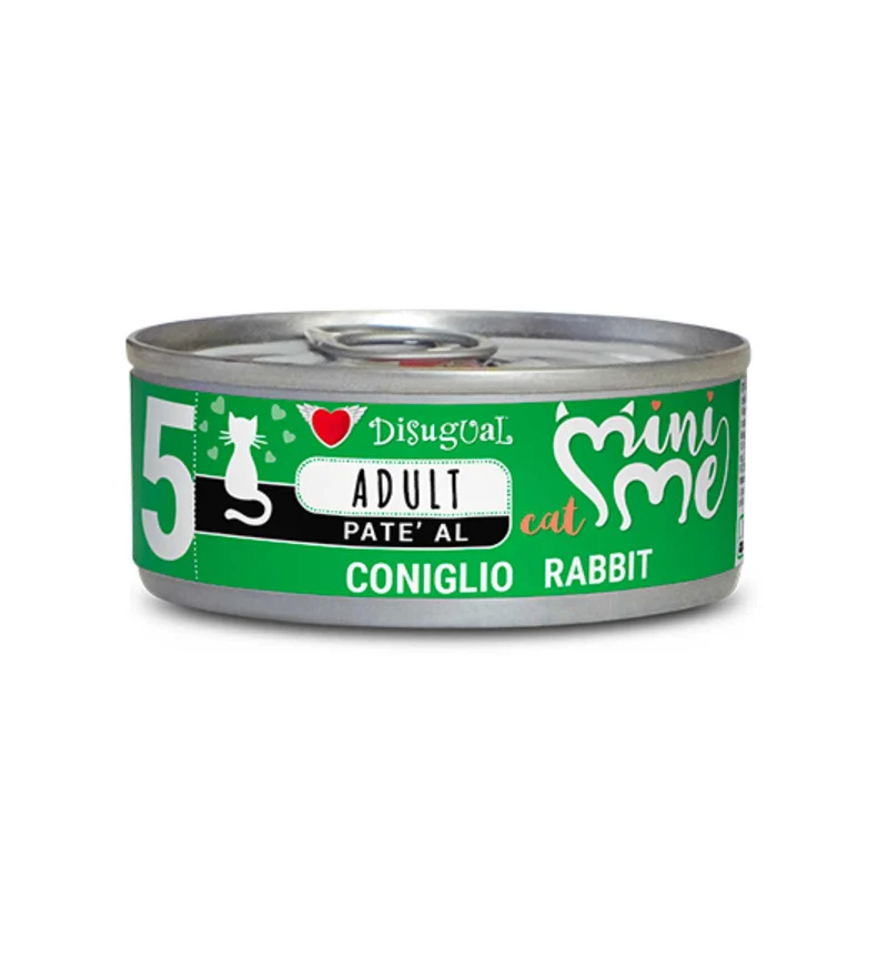 DISUGUAL GATTO PATE' AL CONIGLIO DA 85 GR IN LATTINA