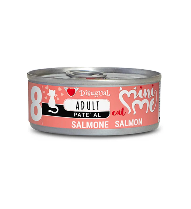 DISUGUAL GATTO PATE' AL SALMONE DA 85 GR IN LATTINA