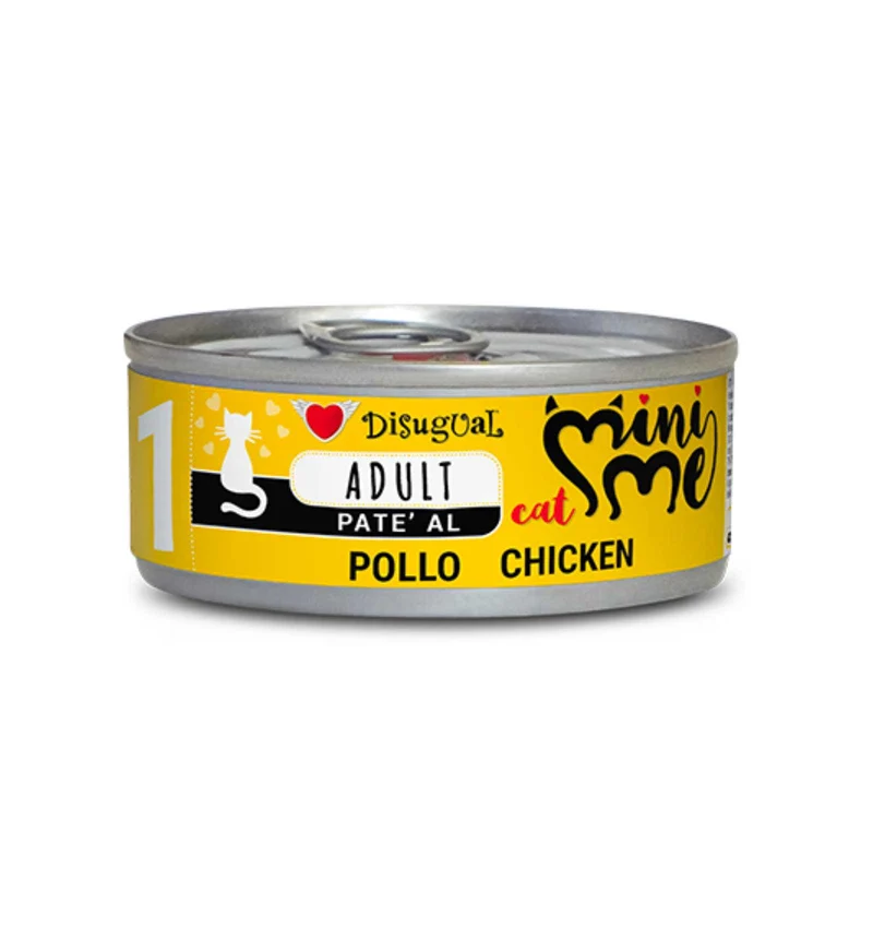 DISUGUAL GATTO PATE' AL POLLO DA 85 GR IN LATTINA