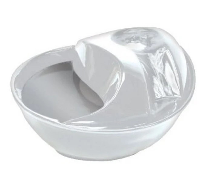 Pioneer Pet Ceramic Raindrop Fountain for Dogs & Cats 1.8L