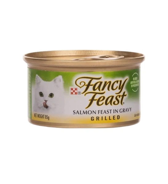 PURINA Fancy Feast Grilled Salmon Wet Cat Food 85G