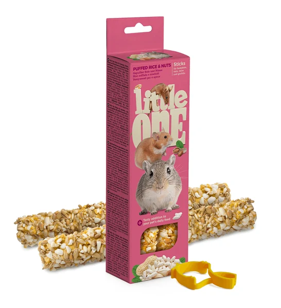 Little One Sticks with Puffed Rice and Nuts 55GM