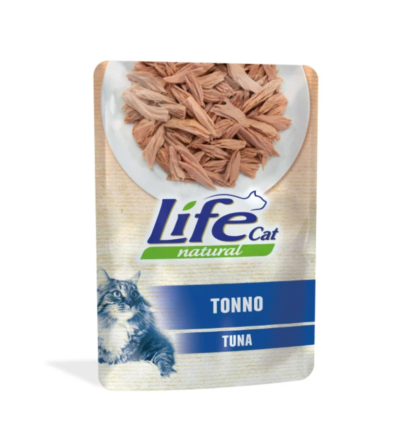 LIFEPETCARE GATTO LIFE CAT NATURAL TONNO DA 70 GR IN BUSTA