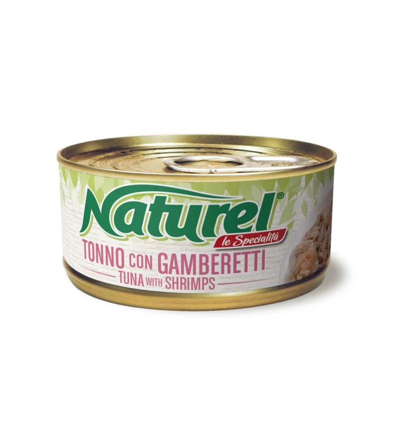 *LIFEPETCARE GATTO LIFE CAT NATUREL LE SPECIALITA' AL TONNO CON GAMBERETTI DA 70 GR IN LATTINA