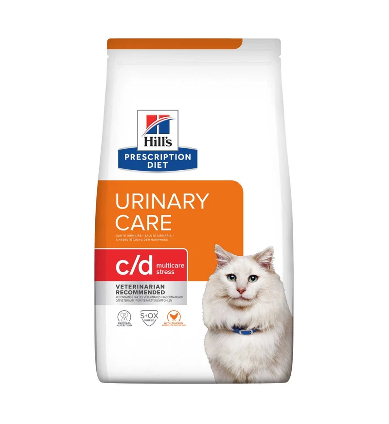HILL'S PRESCRIPTION DIET GATTO C/D URINARY CARE STRESS AL POLLO
