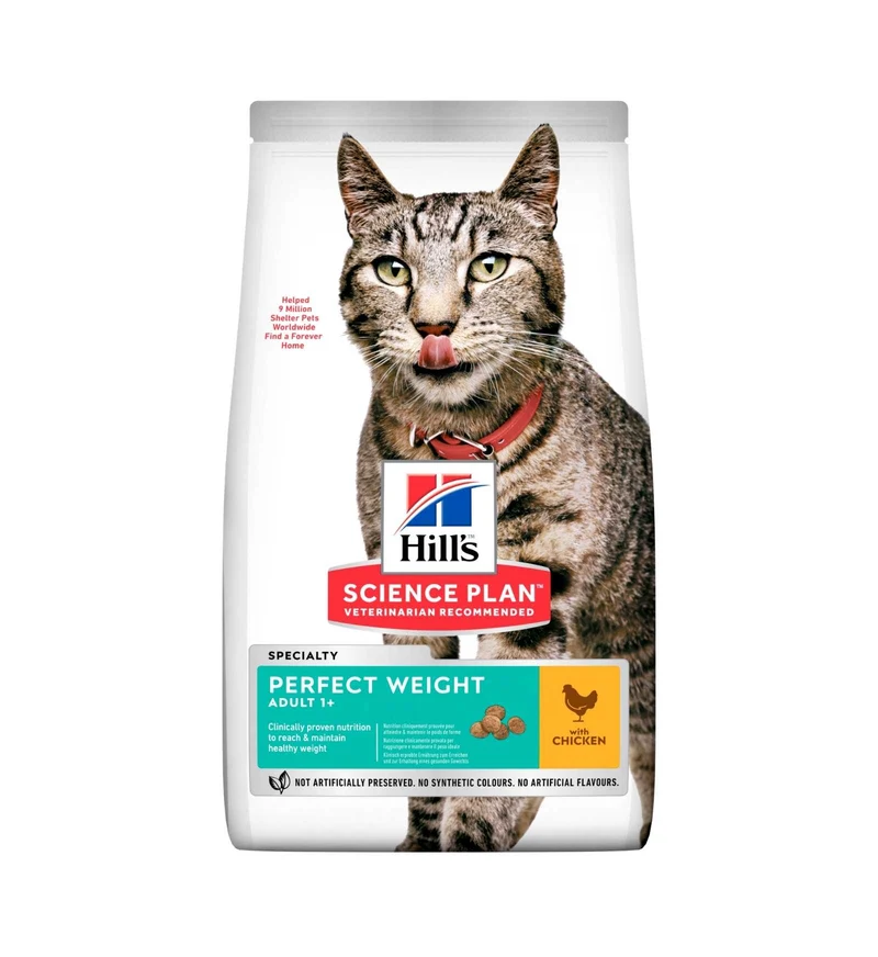 HILL'S SCIENCE PLAN GATTO ADULT PERFECT WEIGHT AL POLLO DA 1,5 KG