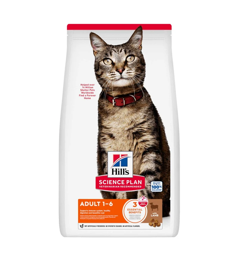 HILL'S SCIENCE PLAN GATTO ADULT AGNELLO E RISO