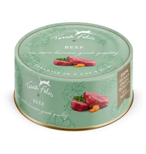 Terra Felis Grain-Free Beef Cat Wet Food