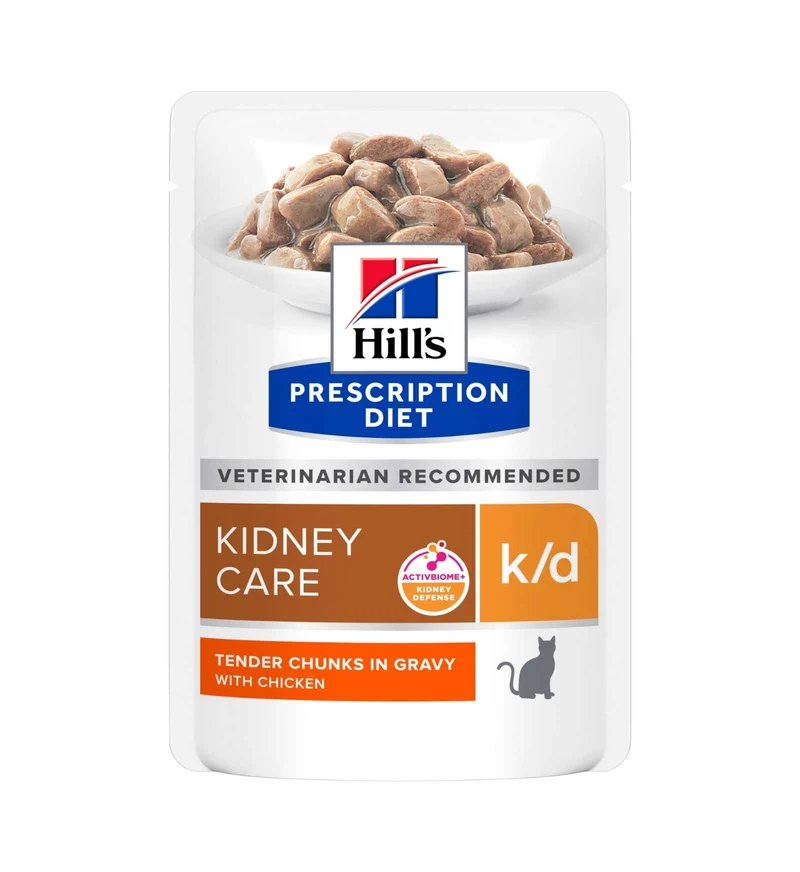HILL'S PRESCRIPTION DIET GATTO K/D AL POLLO DA 85 GR IN BUSTA