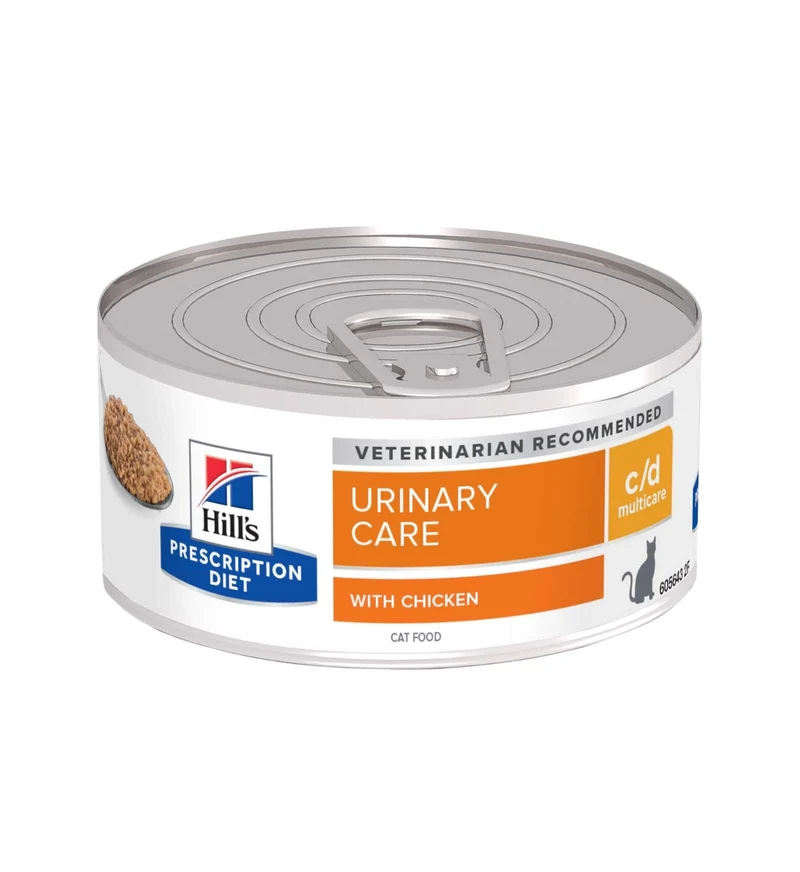 HILL'S PRESCRIPTION DIET GATTO C/D DA 156 GR IN LATTINA