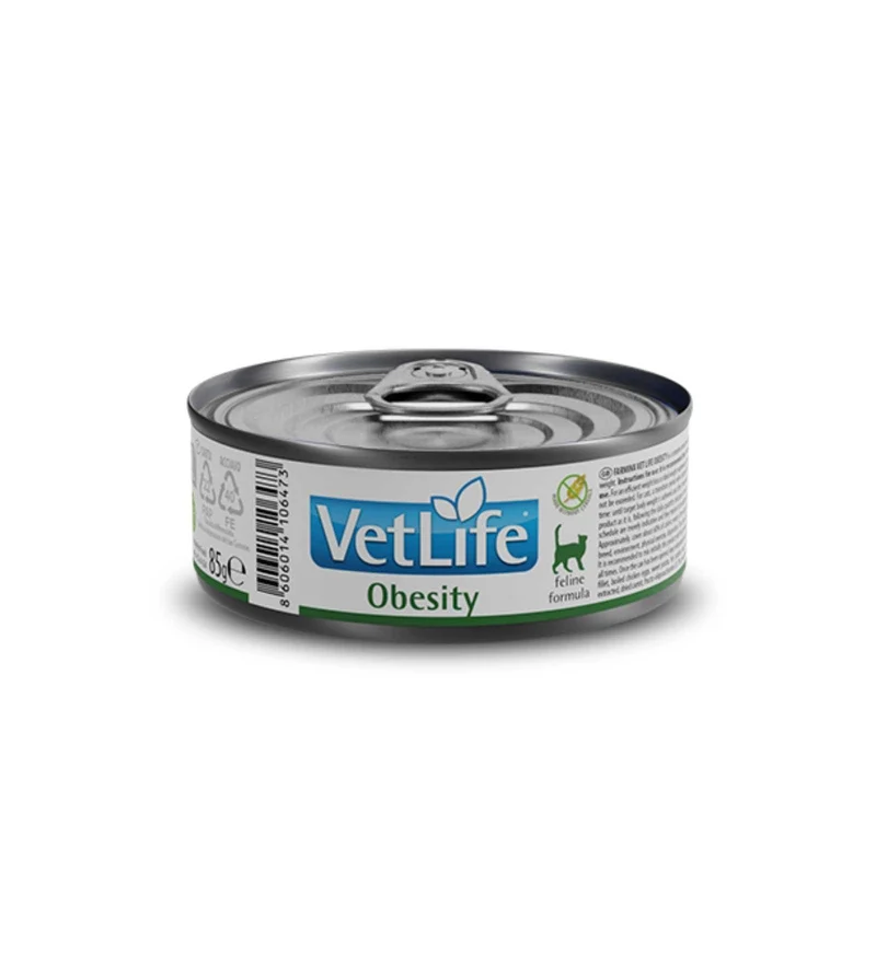 FARMINA VET LIFE GATTO OBESITY DA 85 GR IN LATTINA