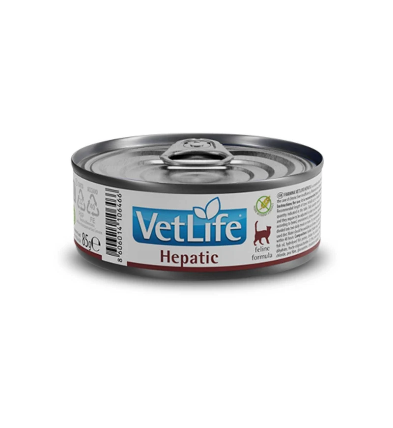 FARMINA VET LIFE GATTO HEPATIC DA 85 GR IN LATTINA