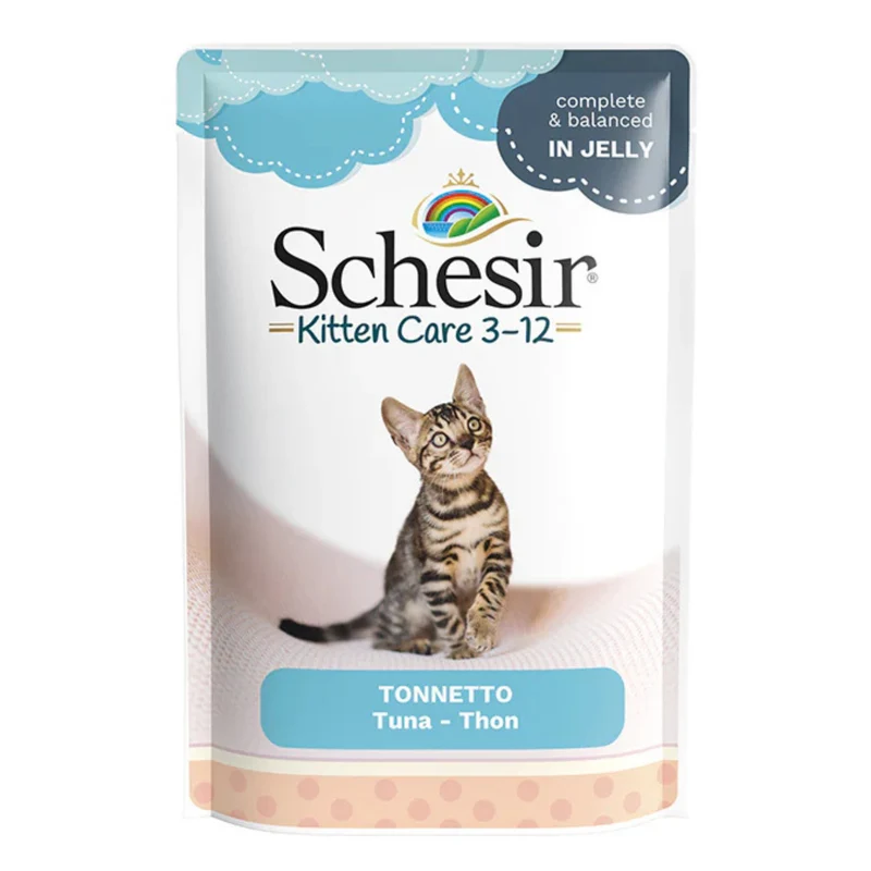 Schesir Tuna in Jelly Kitten Wet Cat Food 85G