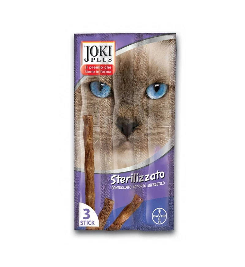 ELANCO GATTO SNACK JOKI PLUS STERILIZZATO DA 3 X 5 GR
