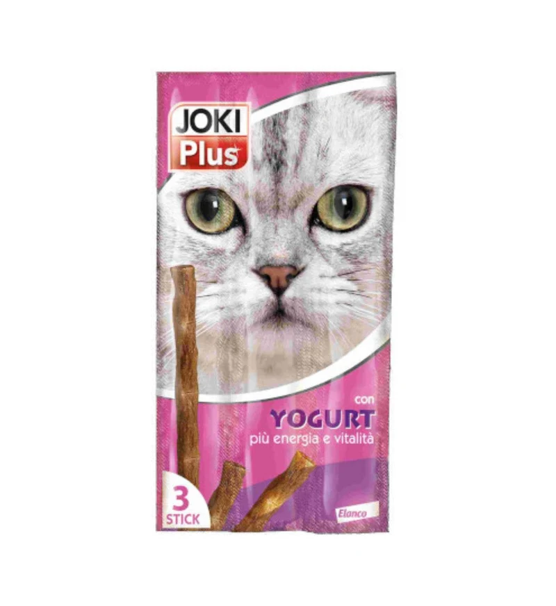 ELANCO GATTO SNACK JOKI PLUS ALLO YOGURT DA 3 X 5 GR