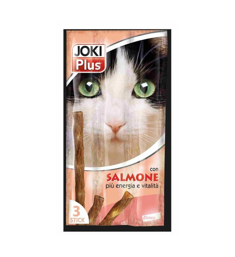 ELANCO GATTO SNACK JOKI PLUS AL SALMONE DA 3 X 5 GR